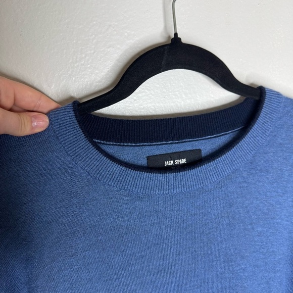 Jack Spade Wool Blend Crewneck Long Sleeve Knit Sweater - Picture 4 of 8